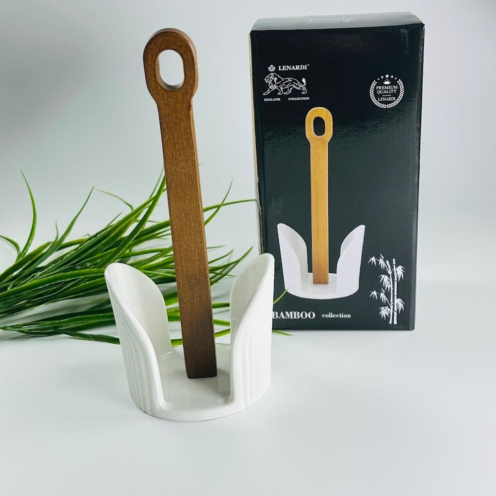 Lenardi 235-045 Держатель для салфеток 25см TROPICAL в под.уп.(х16)Фарфор