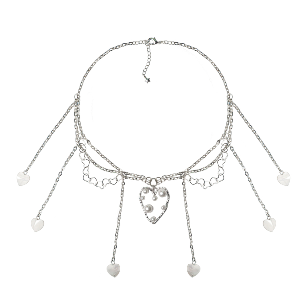 love shell necklace