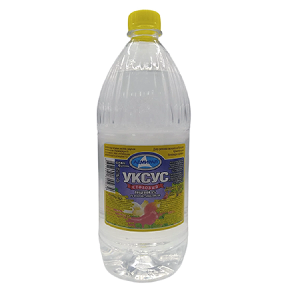 УКСУС СТОЛОВЫЙ 1кг Адмирал ПЭТ (1х12)