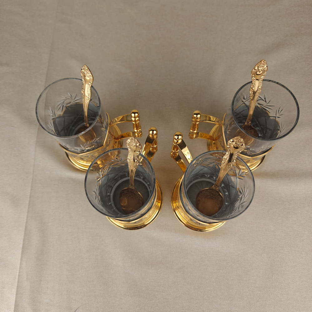 Чайный набор на 4 персоны "Эксклюзив"