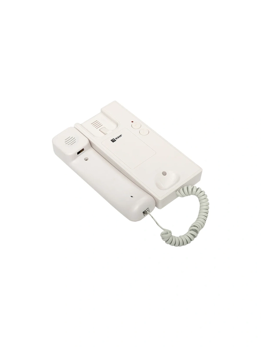 Аудиодомофон аудиотрубка EKF IPA-01 белый 2провода IP20 int-ipa-01