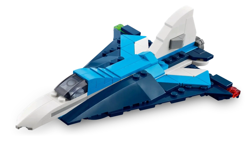 Конструктор LEGO Creator 31160 Самолет: Гоночный самолет, 3в1
