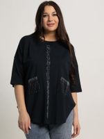 Блуза Магнит (темно-синяя) Б15443-24М LT Collection