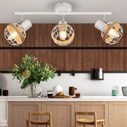 Светильник настенно-потолочный спот Rivoli Anselma 7034-703 3 x E14 40 Вт поворотный | Rivoli