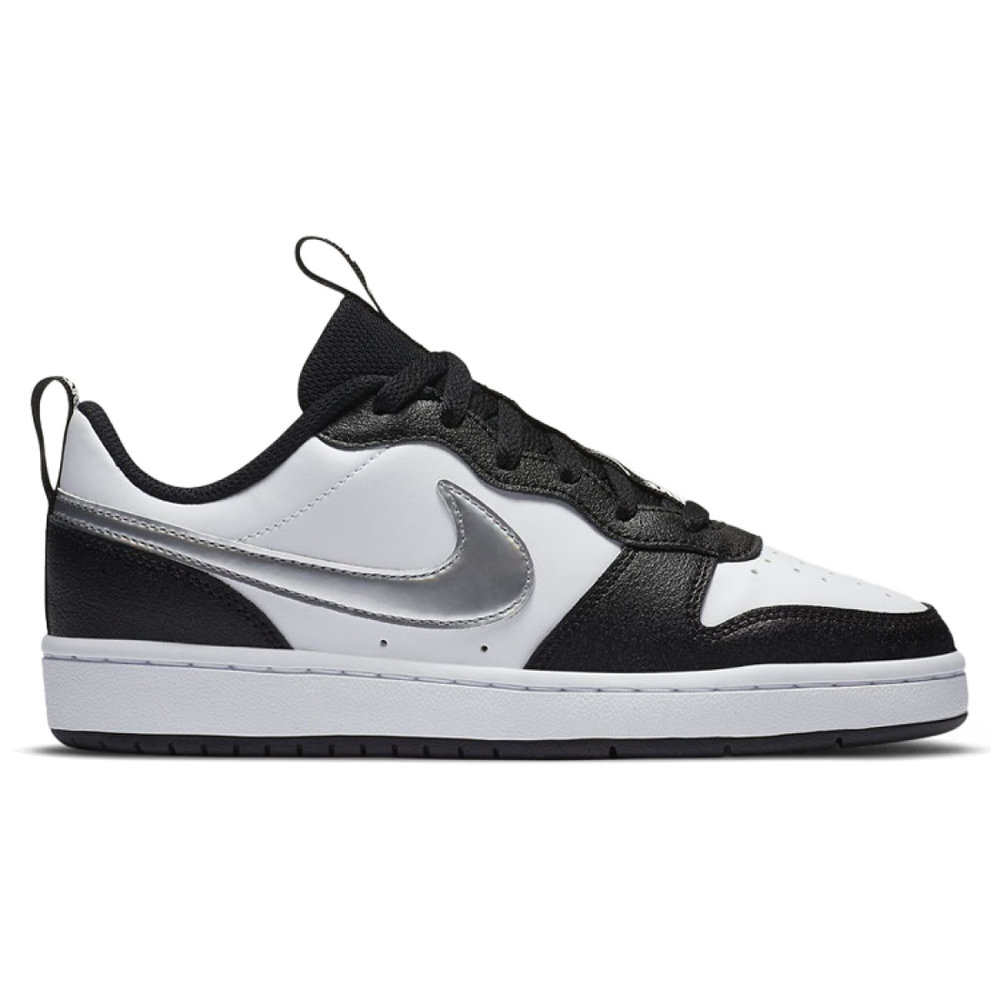 Кроссовки Nike Court Borough Low 2 Black White Silver