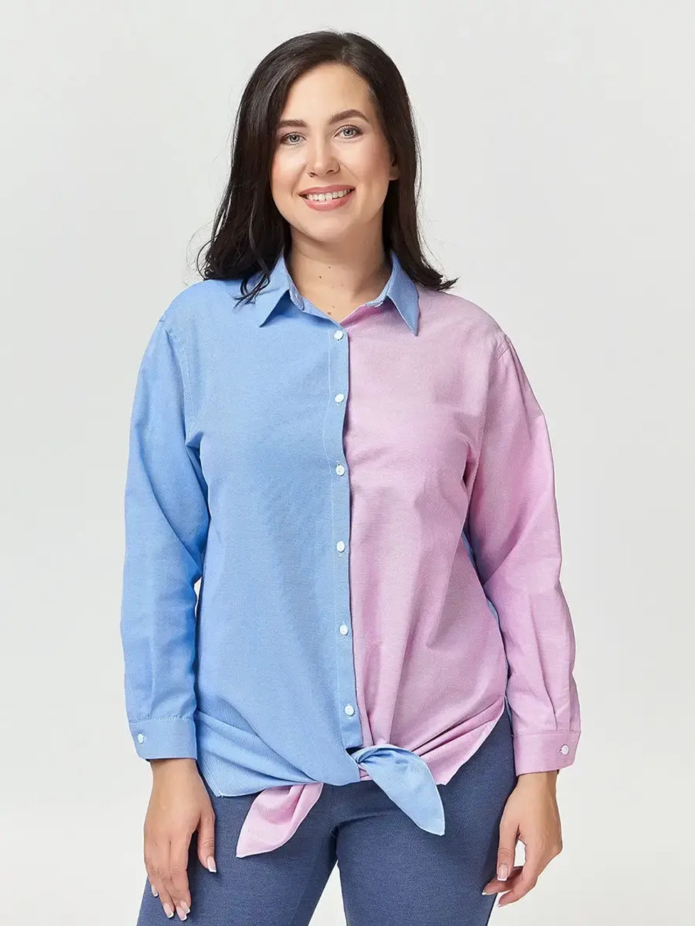 Блузка оксфорд