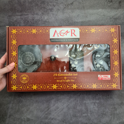 Кофейный набор "Lale" на 2 персоны с лукумницей и подносом/ACAR. Турция (медный)