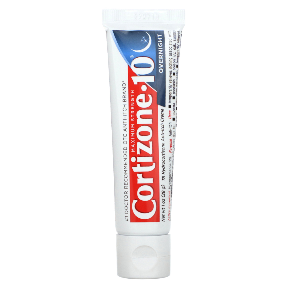 Cortizone 10, Maximum Strength, ночной крем, 28 г (1 унция)