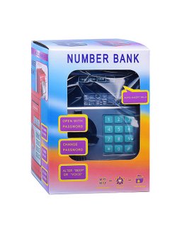 Игрушка Копилка Маленький банкир, цвет черный (LS062)