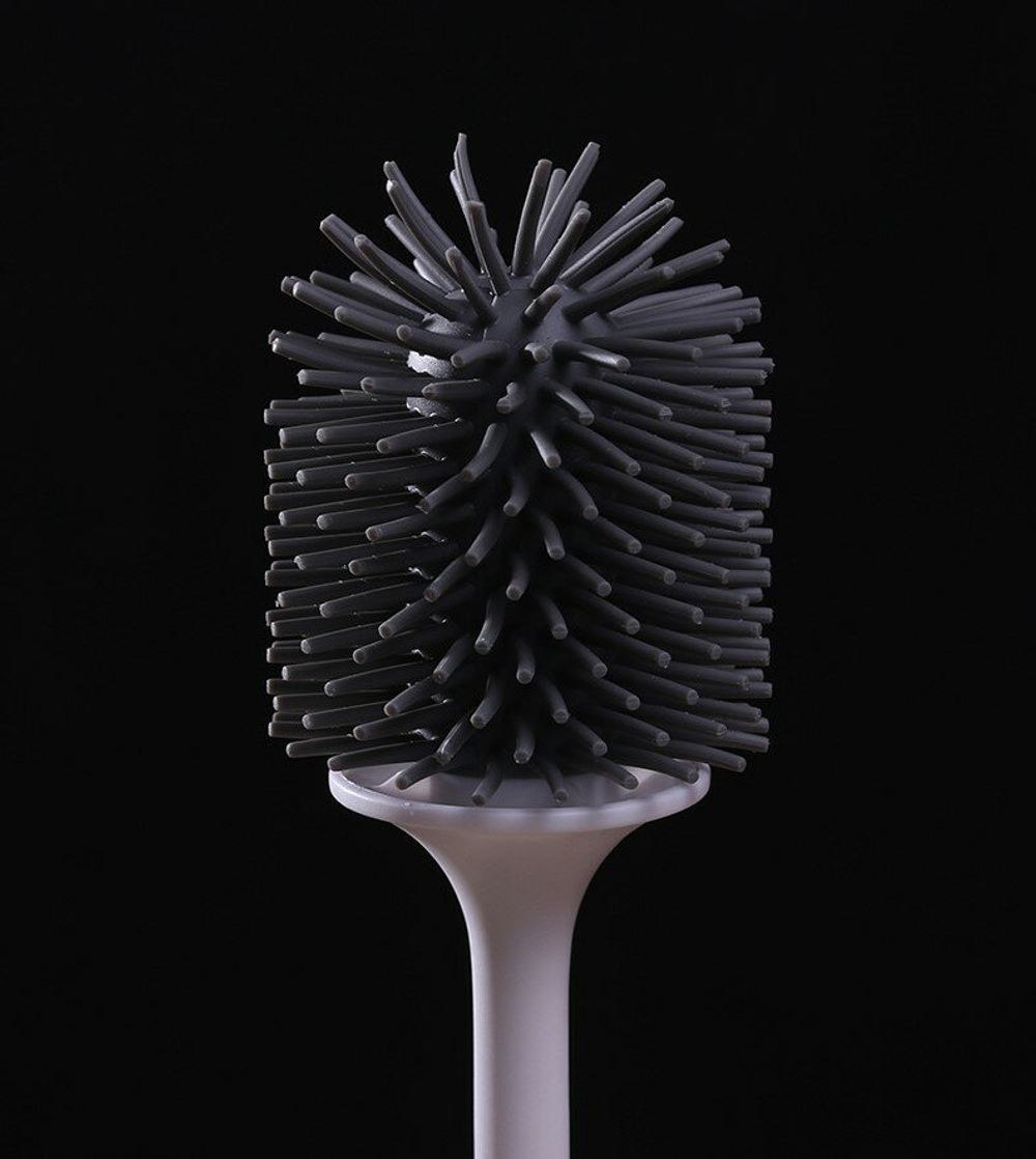 Ершик силиконовый для унитаза и туалета щетка ерш, подвесной настенный