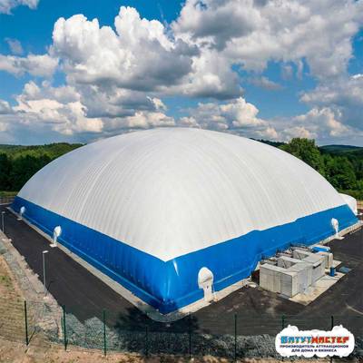 Крытый хоккейный корт воздухоопорный «Полярный Лёд», 71×30×10 м