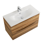 Тумба с раковиной подвесная BelBagno MARINO-CER-MINI-700-2C-SO-RR-P Rovere Rustico, раковина белая BB-8099-3-70