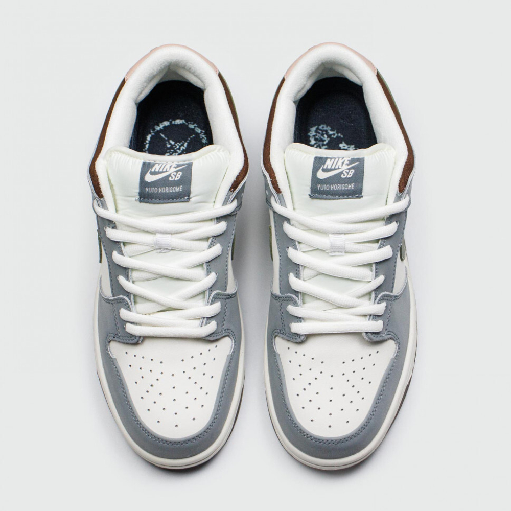 кроссовки Nike SB Dunk Low White Grey