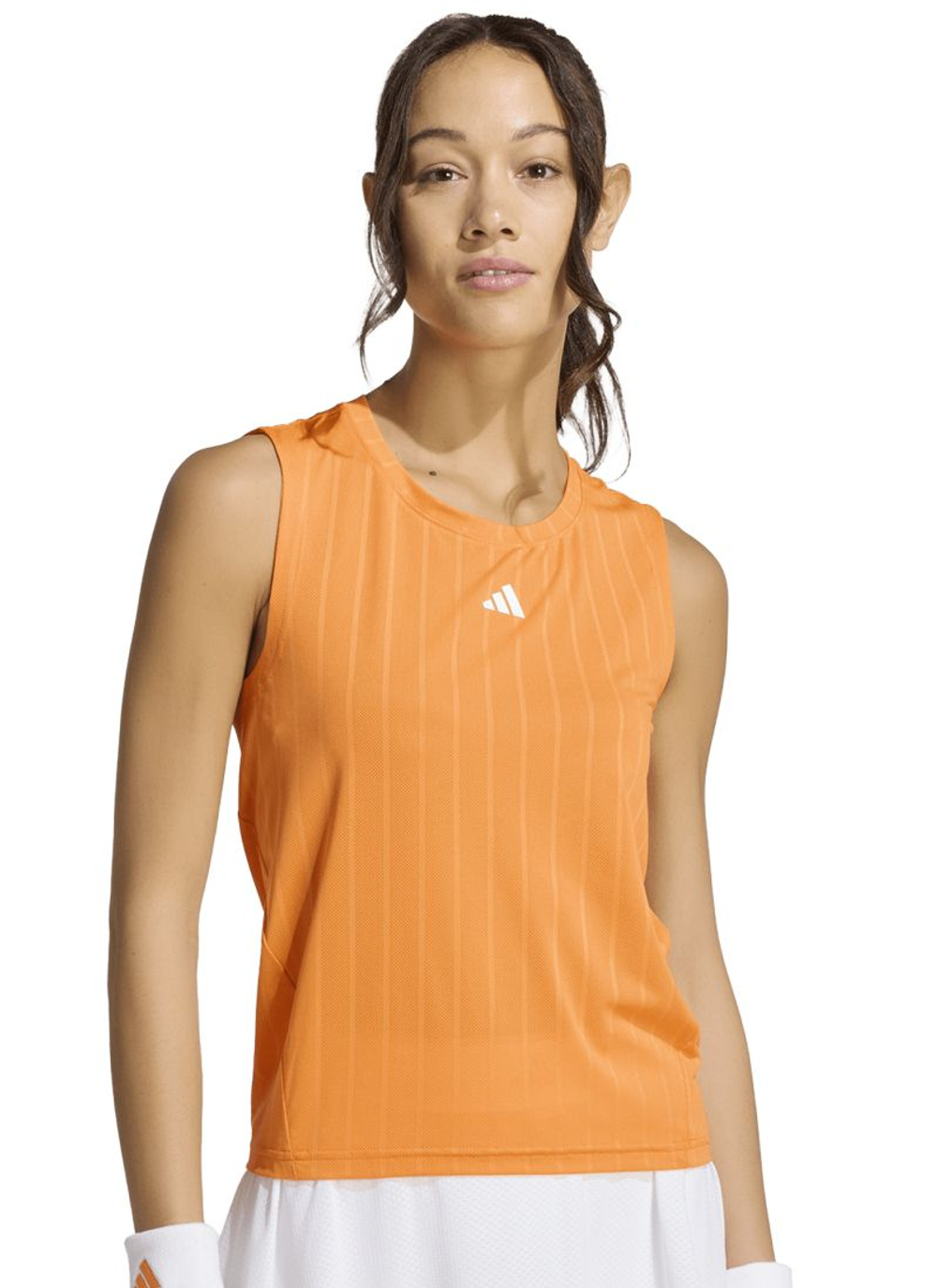 Женский топ теннисный Adidas Climacool+ Pro Tank - pure orange