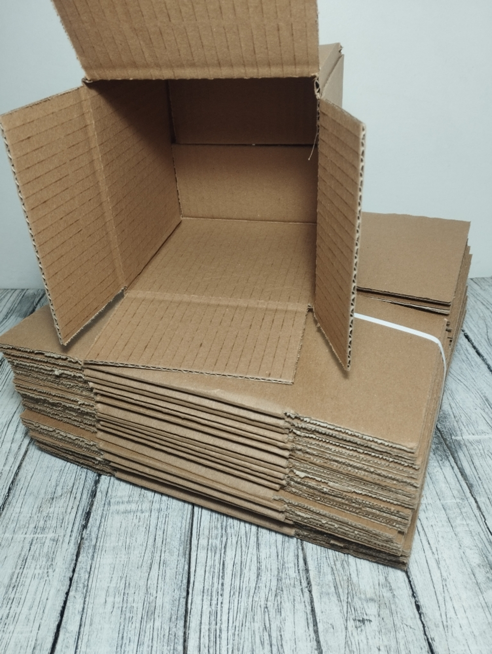 Коробка картонная, гофрокороб 130х130х130 мм - 20 шт