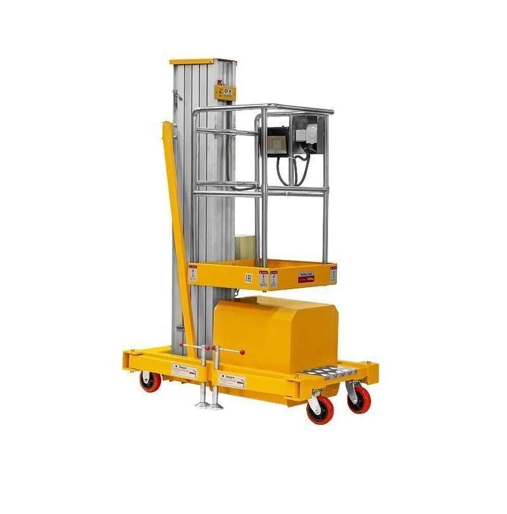 Подъемник одномачтовый GTWY 6-100 (AC&DC, 125 кг, высота подъема 6 м) SMART