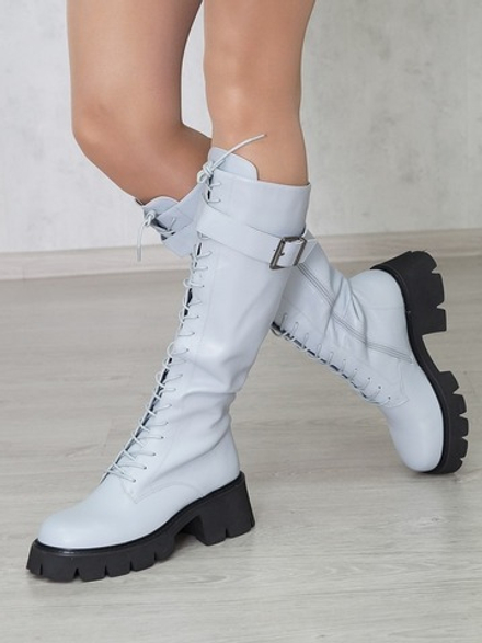 Сапоги женские демисезонные POPULAR FASHION E22B-71K