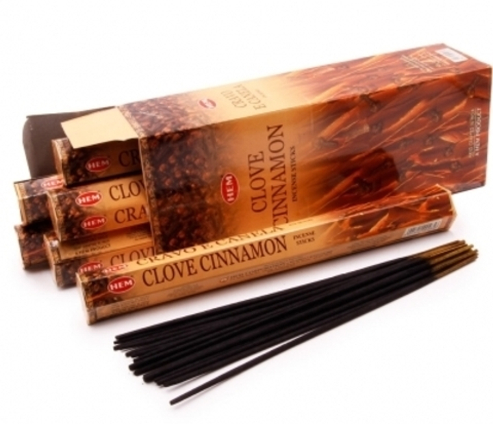 HEM Clove Cinnamon шестигранник Благовоние Гвоздика Корица