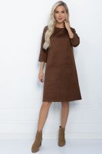 Платье Элегантная простота (коричневое) П11266 LT Collection