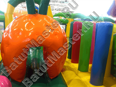 Надувной коммерческий батут "Джунгли"