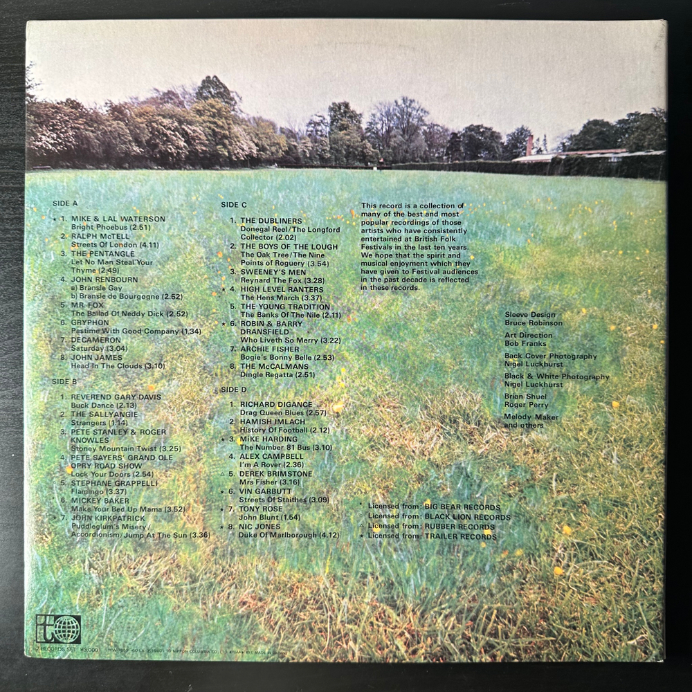 Folk Festival 2LP (Япония 1980г.)