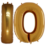 Шар фольгированный Буква Ю 101,6 см (Золотой)