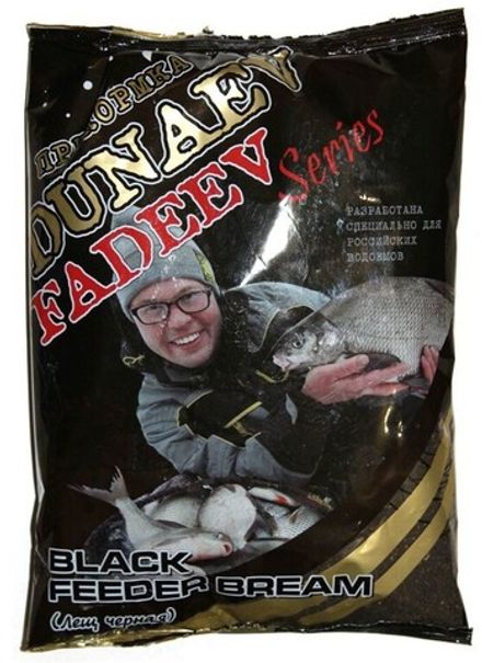 Прикормка "DUNAEV-FADEEV" 1кг Feeder Bream Black (Черный Лещ)