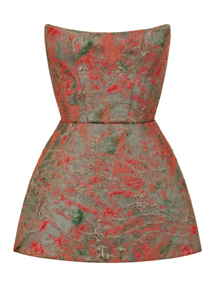 Корсет с принтом