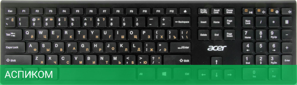 Клавиатура Acer OKR020 (ZL.KBDEE.004)