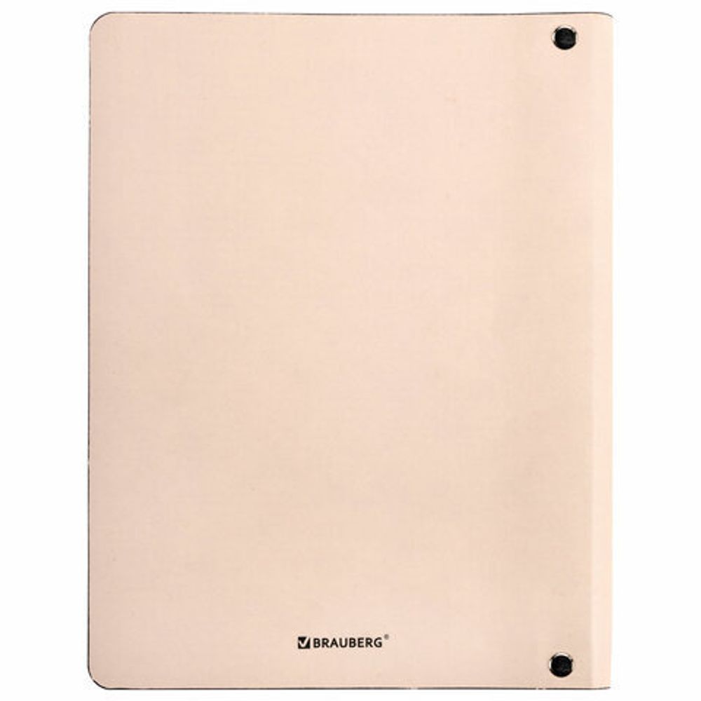 Тетрадь на кольцах А5 (180х220 мм), 80 л., под кожу, BRAUBERG VISTA, "Shed your skin", 112133