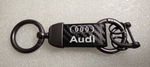 Брелок "Audi" карбон mini (1 шт.)