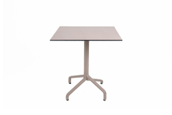 Стол складной квадратный Frasca Mini 70*70, тортора (база + столешница)