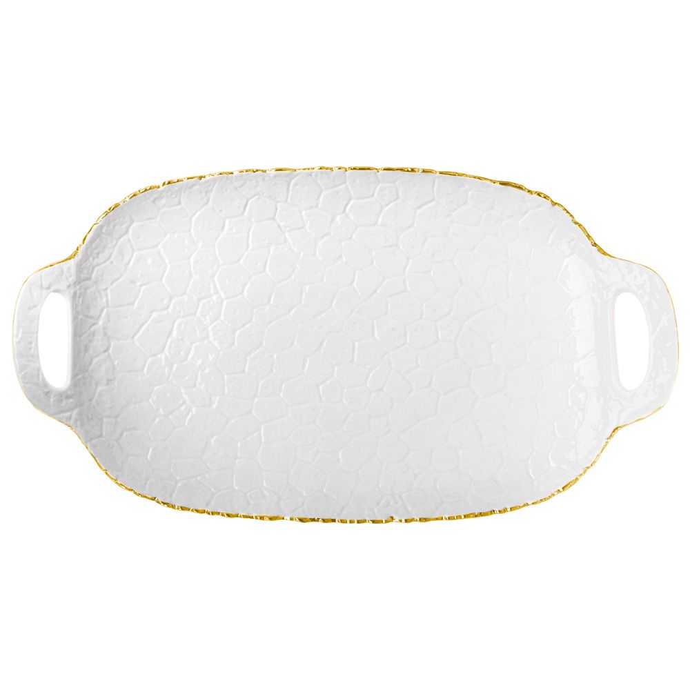 ПОДНОС LEFARD "CHARM" 46,5*26*5,5 СМ (С ЗОЛОТОЙ ЛИНИЕЙ)
