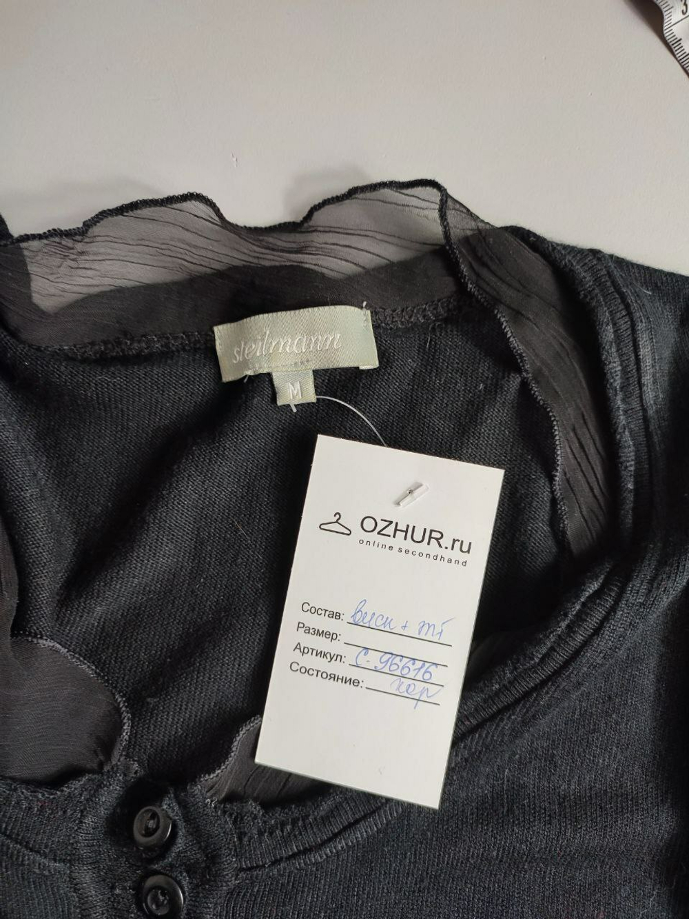 Джемпер Steilmann с вискозой интересный 46 размер