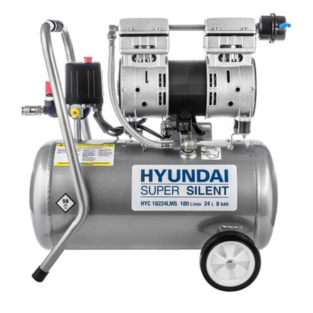 Компрессор поршневой безмасляный HYUNDAI HYC 18224LMS