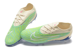 Бутсы Nike Phantom GX Elite FG (Бежевый+зеленый)