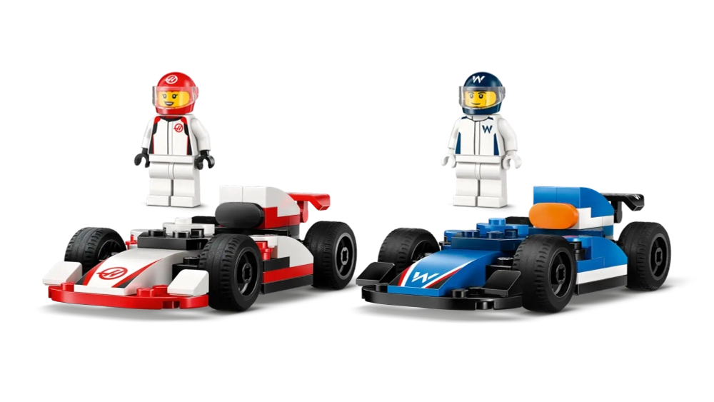 Конструктор LEGO City 60464 Болиды F1 Williams Racing и Haas F1