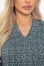 Платье с поясом Лаконичный стиль (мятное) П14518-19М LT Collection