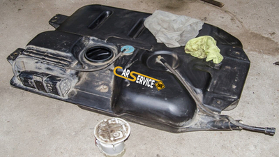 Топливный Бак демонтаж монтаж