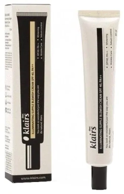 Dear, Klairs ВВ-крем для сияния кожи - illuminating supple blemish cream SPF40/PA++, 40мл