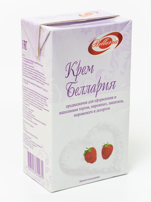 Крем на растительных маслах Беллария 27%, 1л