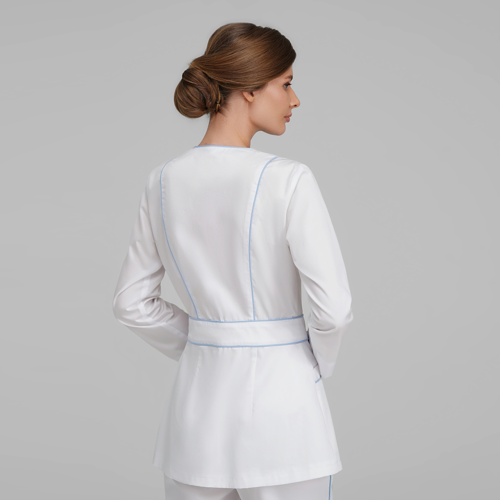 Медицинский женский жакет "Монстерра" new