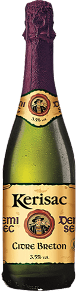 Сидр Керисак Бретон Демисек / Cidre Kerisac Breton Demisec 0.75 - стекло