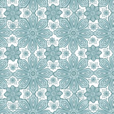 Circle lace black and white ornament, round ornamental geometric doily pattern. High quality illustration