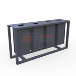 Урна Баухаус для раздельного сбора мусора