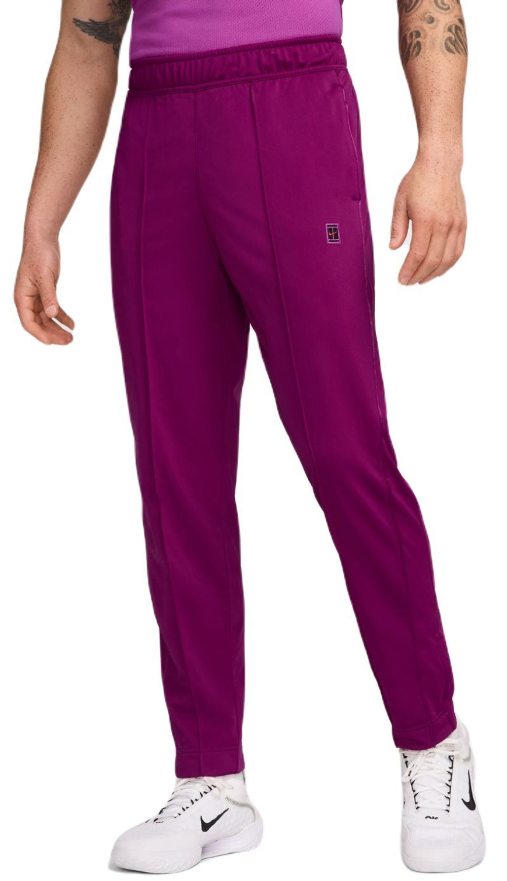 Мужские теннисные штаны Nike Court Heritage Suit - Фиолетовый