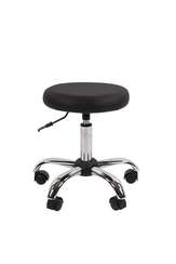 Мобильный стул   Chairman 001 экопремиум черный хром