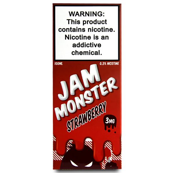 Жидкость Jam Monster (100 мл, 3 мг) Strawberry