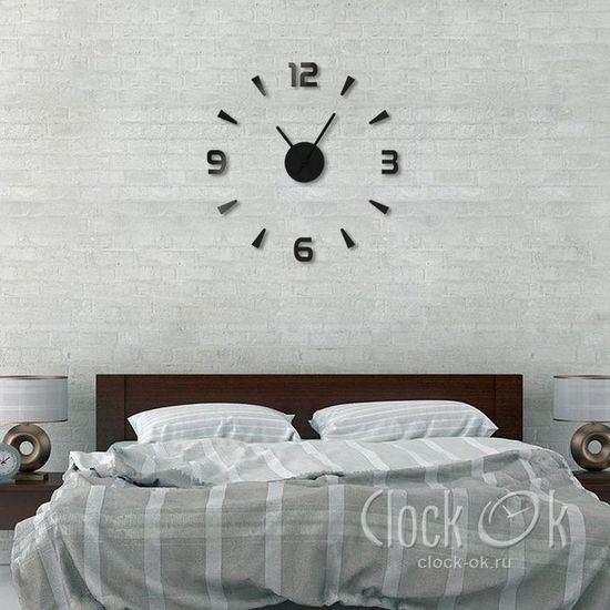 Настенные 3D часы Divide