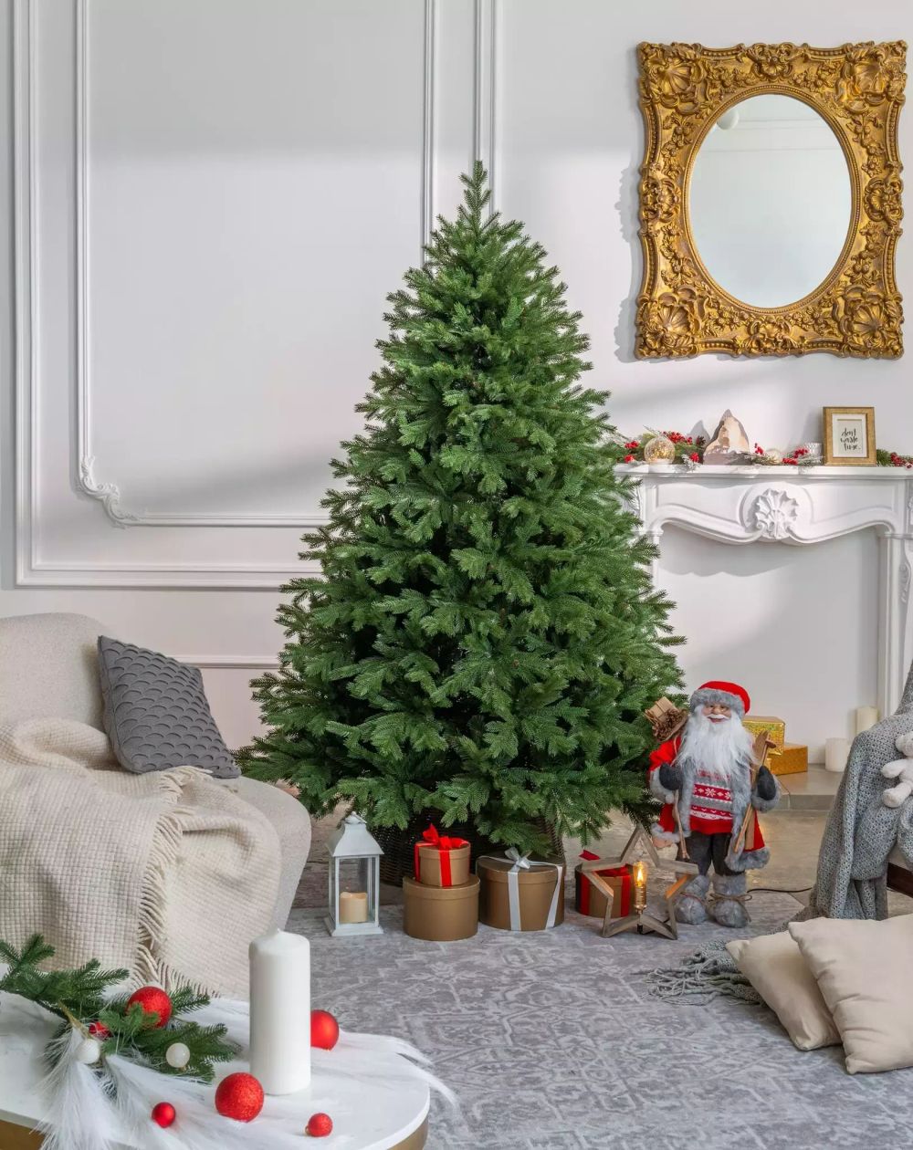 Ель искусственная «Графская» (Литая+пвх) 150 см / 1.5 м